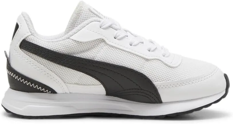 PUMA Unisex-Child Shoes Road Rider Sneaker, Navy-Yellow Sizzle, 12.5 US Little Kid