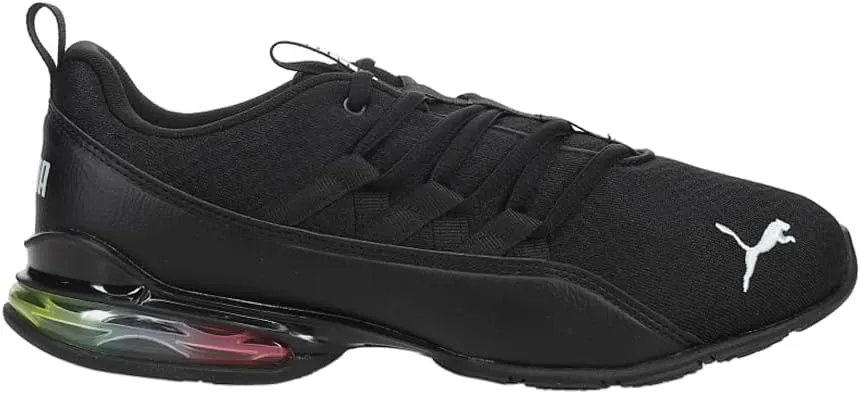 PUMA Womens Riaze Prowl Rainbow Lace Up Sneakers Shoes Casual - Black - Size 10 M