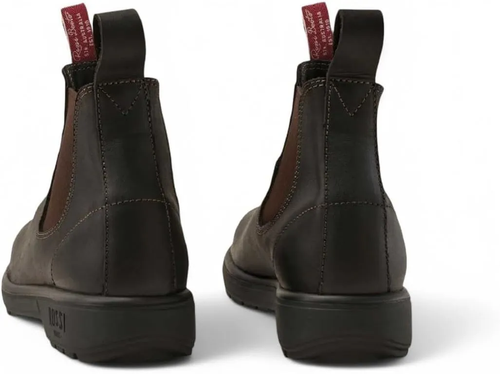 Rossi Endura 303 Leather Chelsea Australian Unisex Durable Work Ankle Boots