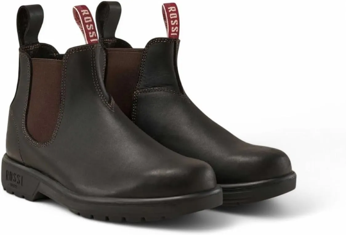 Rossi Endura 303 Leather Chelsea Australian Unisex Durable Work Ankle Boots