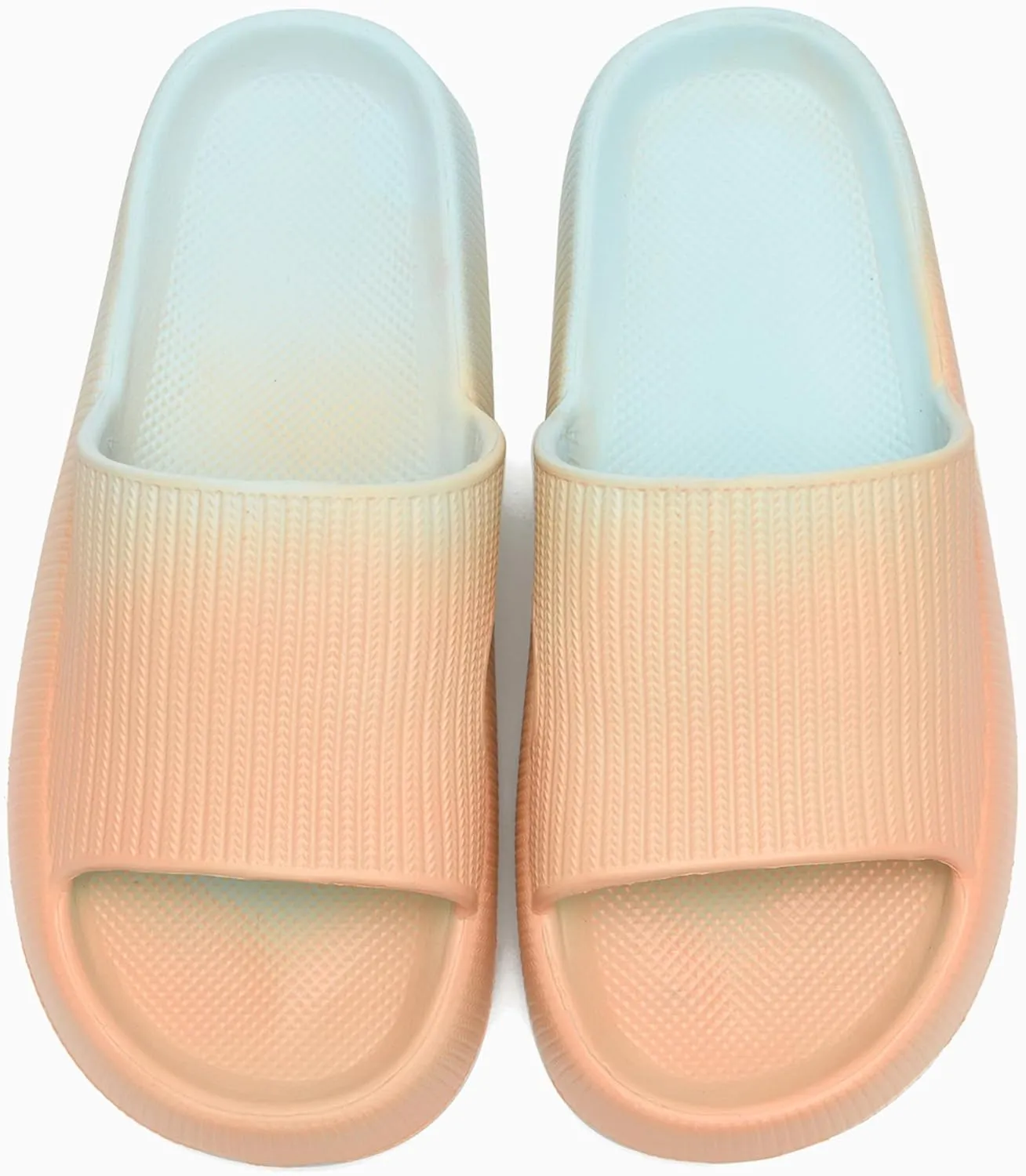 rosyclo Cloud Slippers for Women and Men, Pillow House Slippers Shower Shoes Indoor Slides Bathroom Sandals, Ultimate Comfort, Lightweight, Thick Sole, Non-Slip, Easy to Clean