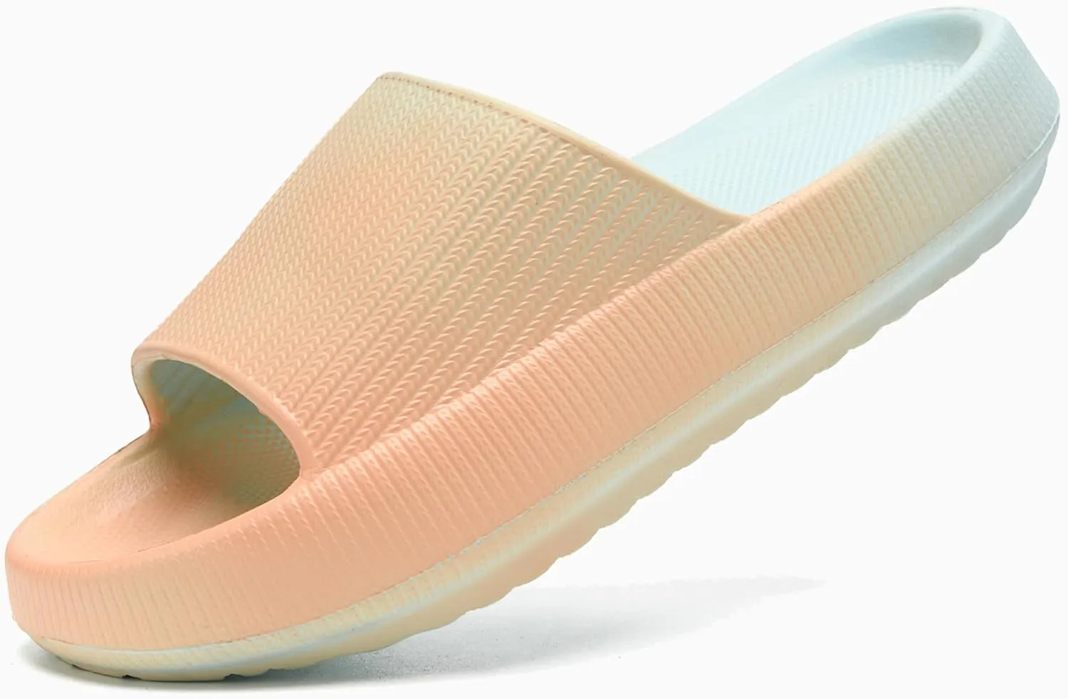 rosyclo Cloud Slippers for Women and Men, Pillow House Slippers Shower Shoes Indoor Slides Bathroom Sandals, Ultimate Comfort, Lightweight, Thick Sole, Non-Slip, Easy to Clean