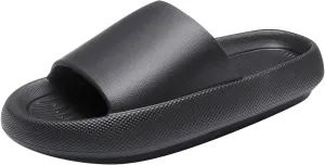 Sandal Slippers for Women Quick Drying Shower Slippers with Open Toe Arch Support Sandals Women's Cloud Slides