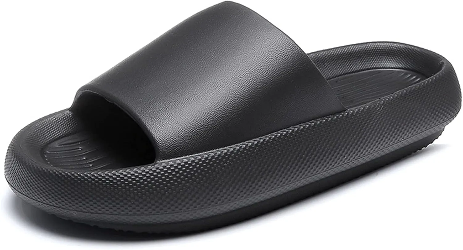 Sandal Slippers for Women Quick Drying Shower Slippers with Open Toe Arch Support Sandals Women's Cloud Slides