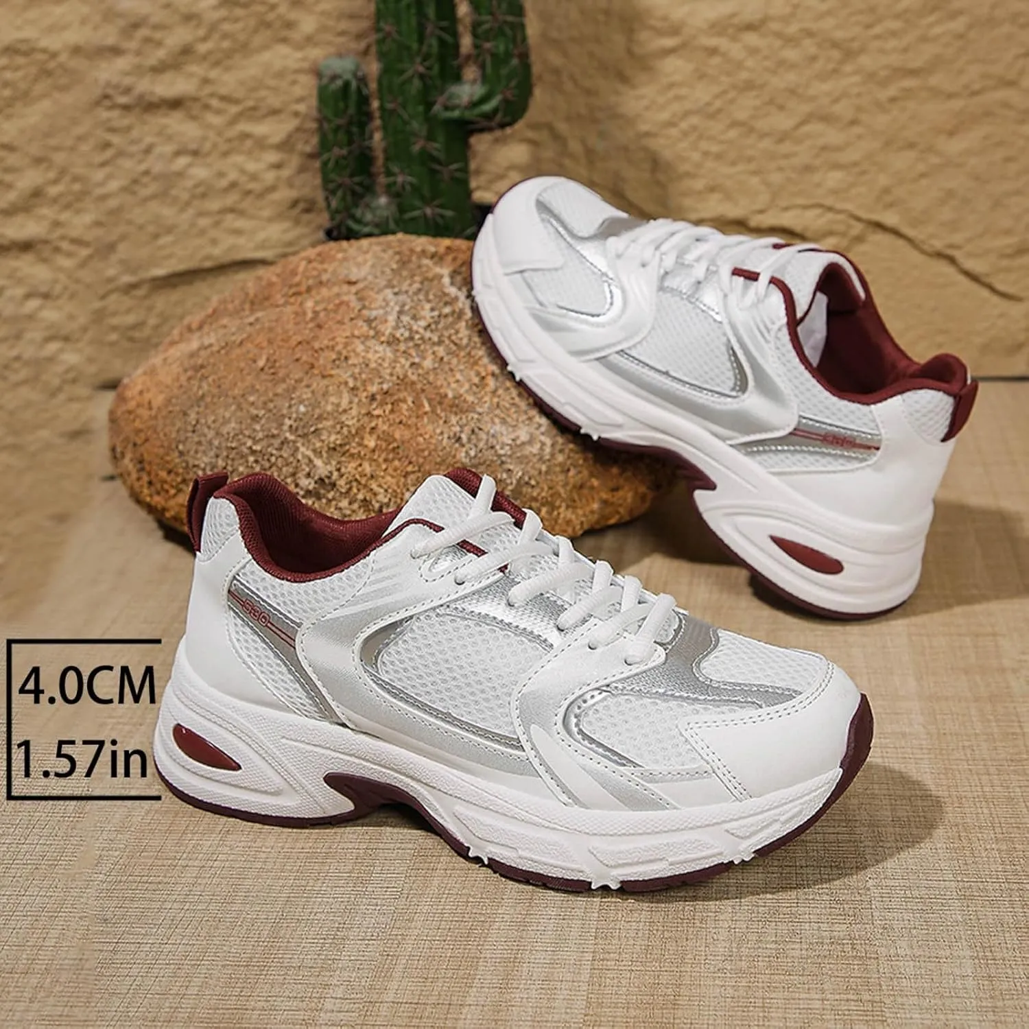 Sandals for Women 2025 Dressy Lace-Up Sneakers Breathable Mesh Non-Slip Casual Summer White Shoes for Woman Walking