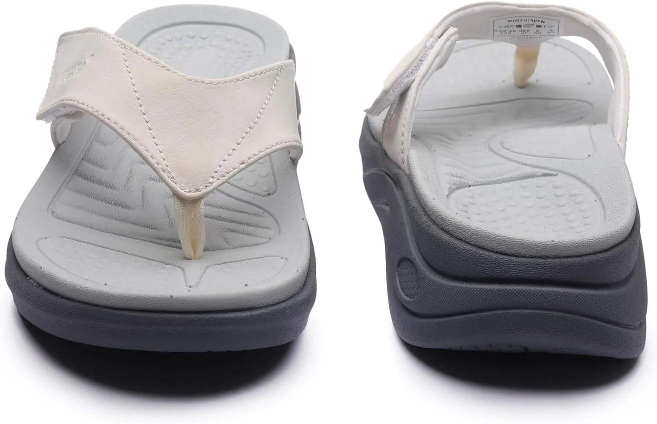 Sandals for Women with Adjustable Width Arch Support Orthotic for Swollen Feet | Foot Pain Relief