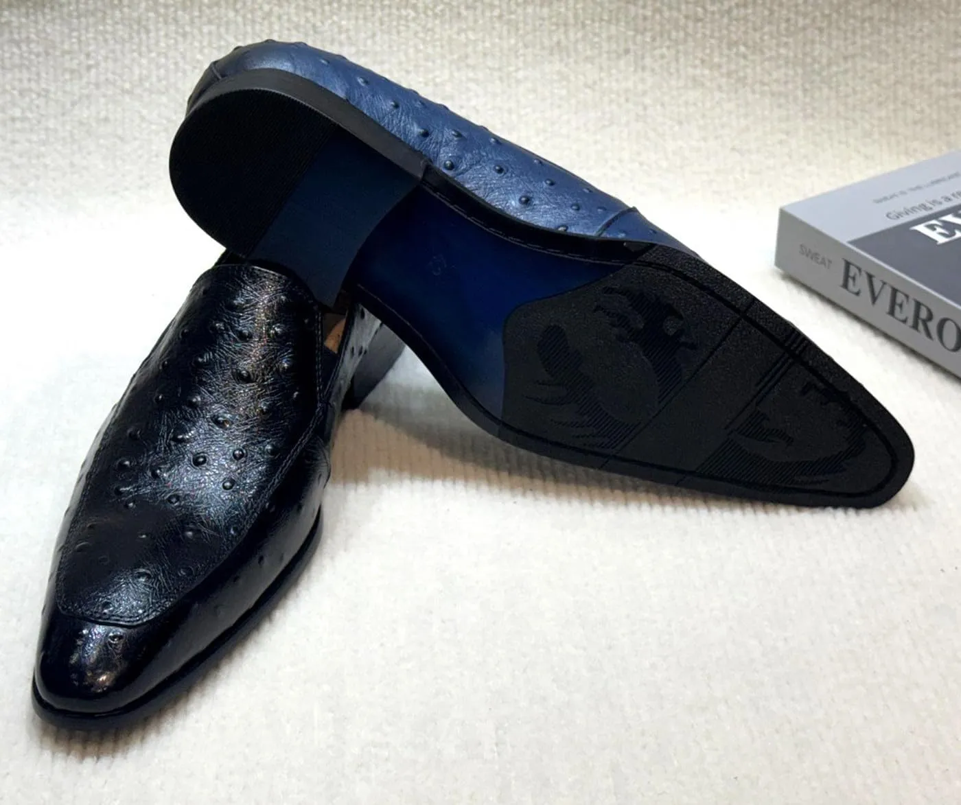 Santimon Men’s Slip On Shoes Dress Casual Penny Loafers – Fashion Comfort Leather Mocasines for Business, Office, Party & Wedding