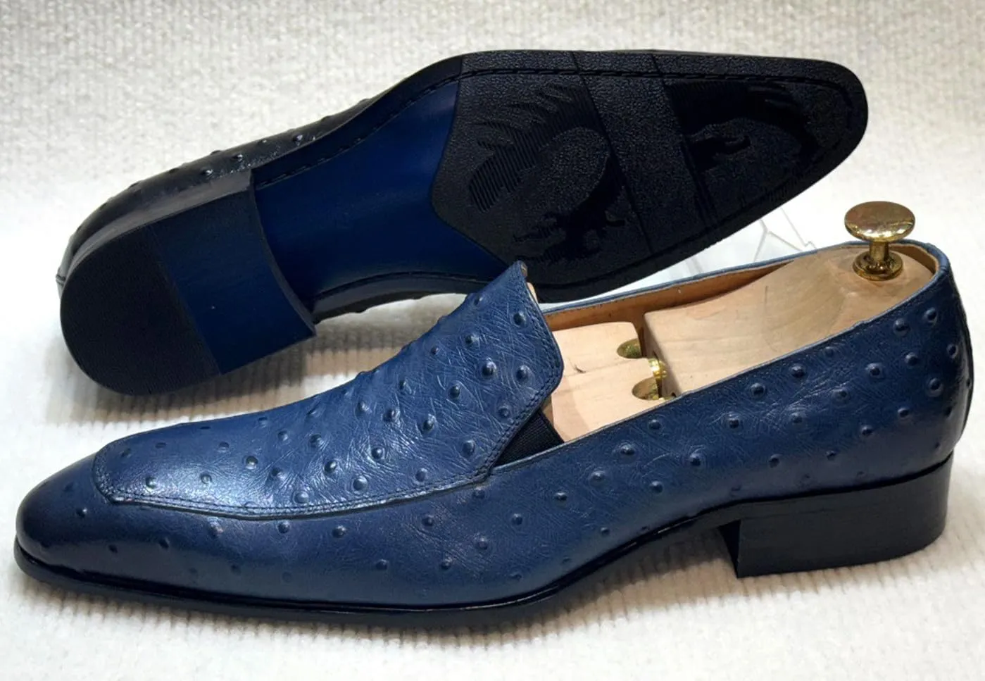 Santimon Men’s Slip On Shoes Dress Casual Penny Loafers – Fashion Comfort Leather Mocasines for Business, Office, Party & Wedding