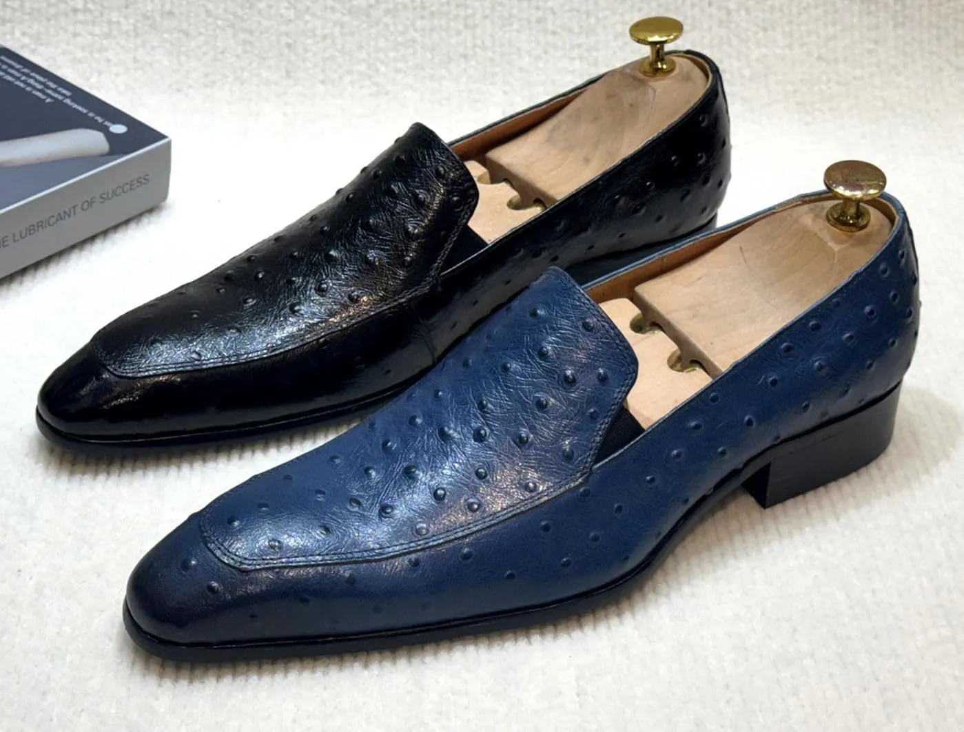 Santimon Men’s Slip On Shoes Dress Casual Penny Loafers – Fashion Comfort Leather Mocasines for Business, Office, Party & Wedding