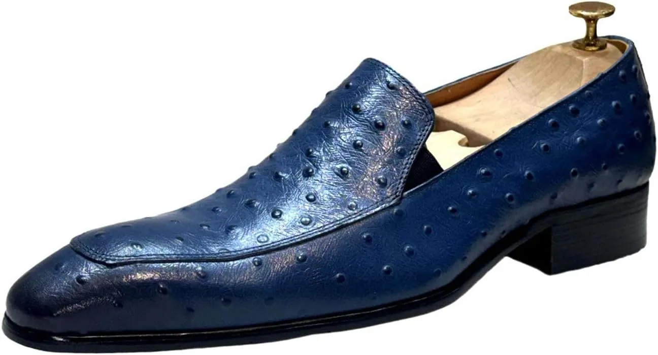 Santimon Men’s Slip On Shoes Dress Casual Penny Loafers – Fashion Comfort Leather Mocasines for Business, Office, Party & Wedding