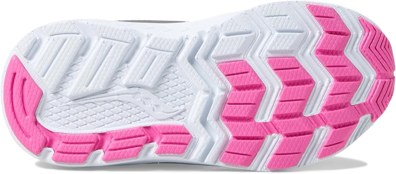 Saucony® Kids Ride 10 Jr Sneakers for Kids – Ideal for Toddlers and Little Kids – Poly Sock Construction – Round Toe
