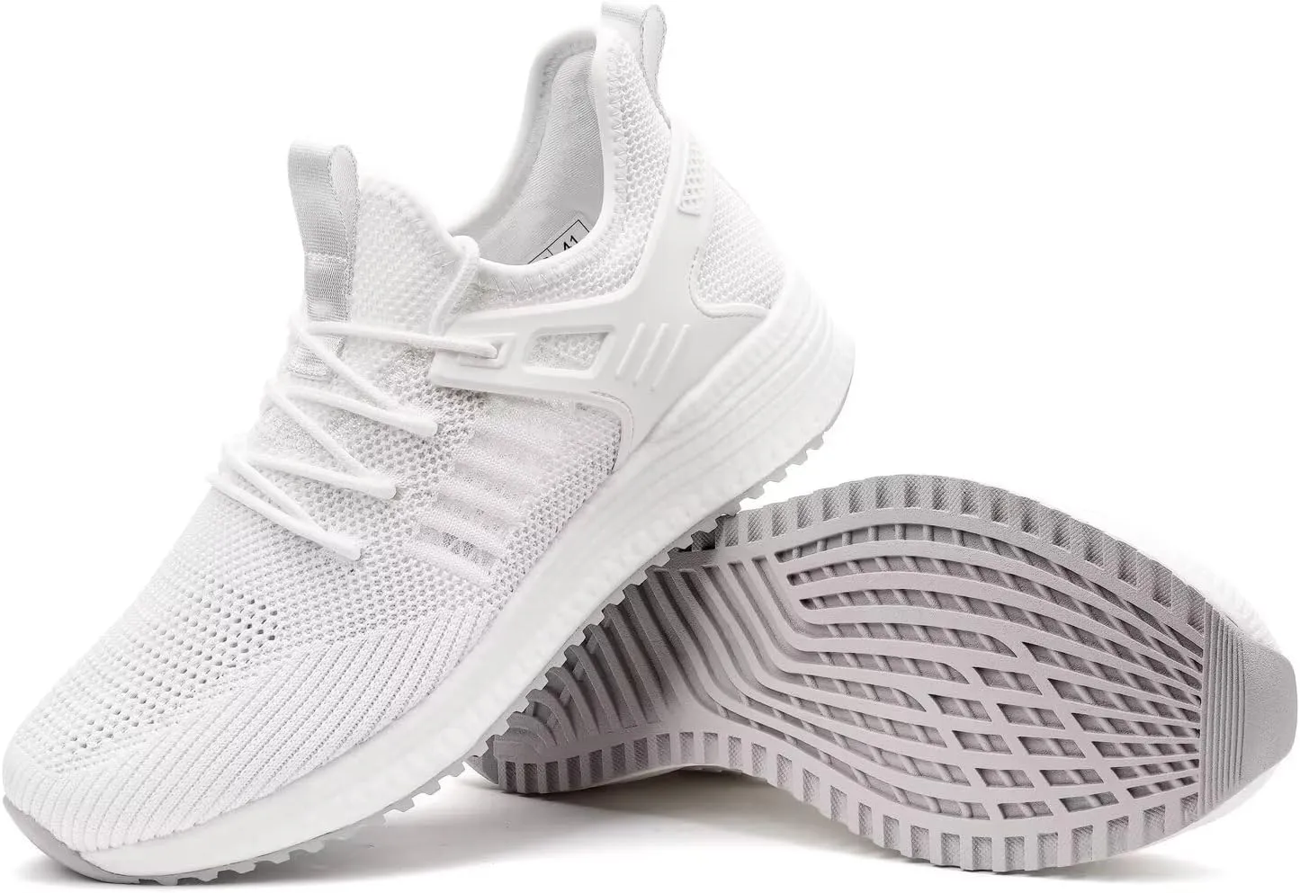 SDolphin Men's Running Shoes Sneakers - Tennis Workout Walking Gym Athletic Rubber Sole Breathable Comfortable Non Slip Fashion Shoes
