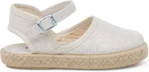Shiny Espadrilles with Buckle