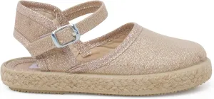 Shiny Espadrilles with Buckle