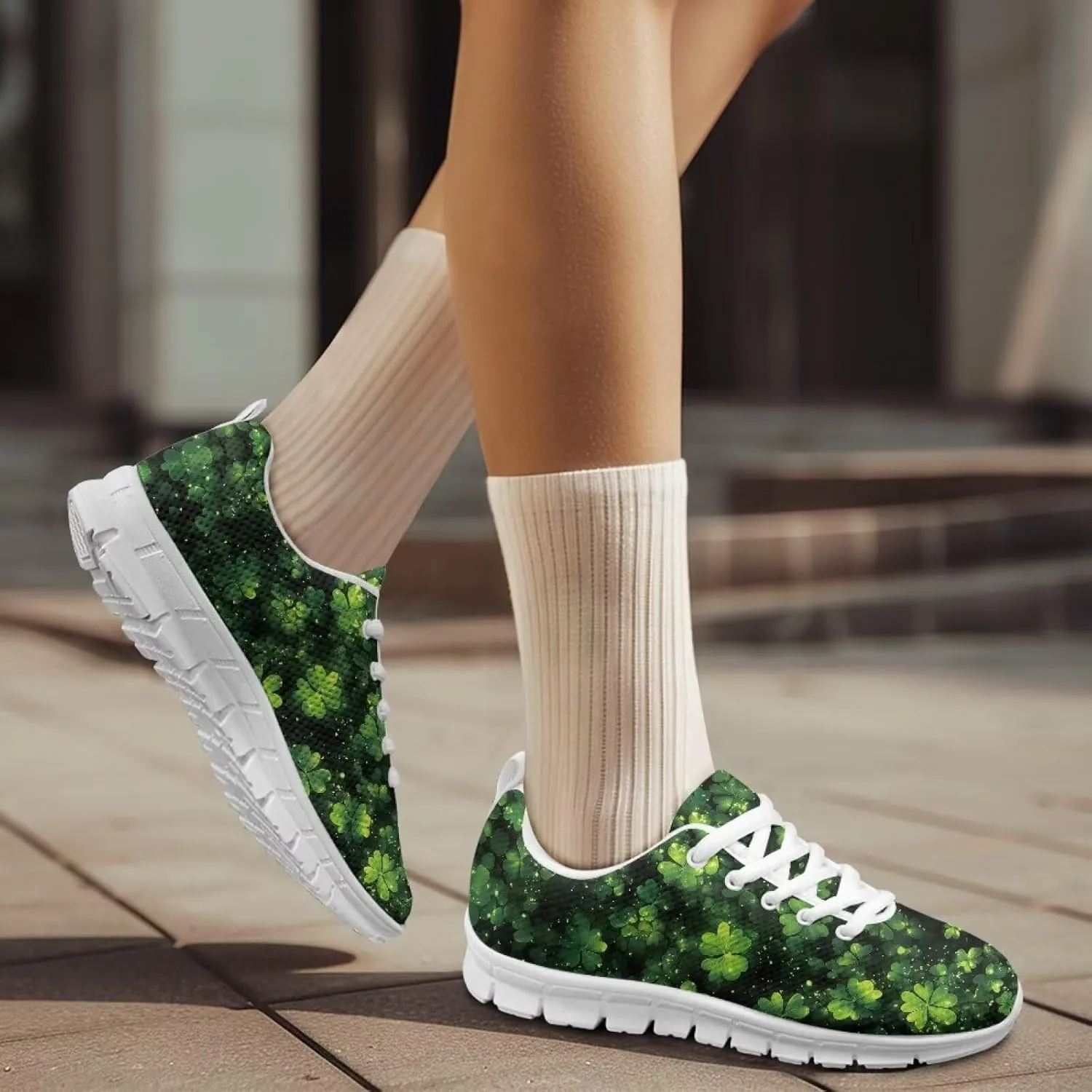 Shoes Women Casual Cozy Tennis Walking Athletic Exercise Sneakers Workout Low Cut Lace-Up Breathable Lightweight Athletic Exercise Shoes for Ladies US 5-12