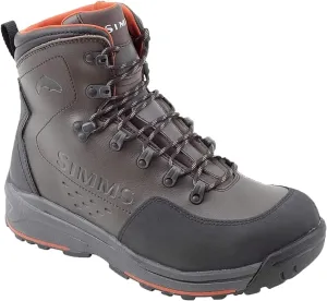Simms Freestone Wading Boots for Men - Rugged Rubber Sole Fishing Shoes with Traction Control and Time-Tested Durability