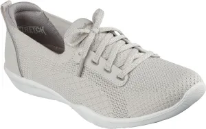 Skechers - Womens Newbury St - Comfystride Sneakers, Color Natural, Size: 8.5 M US