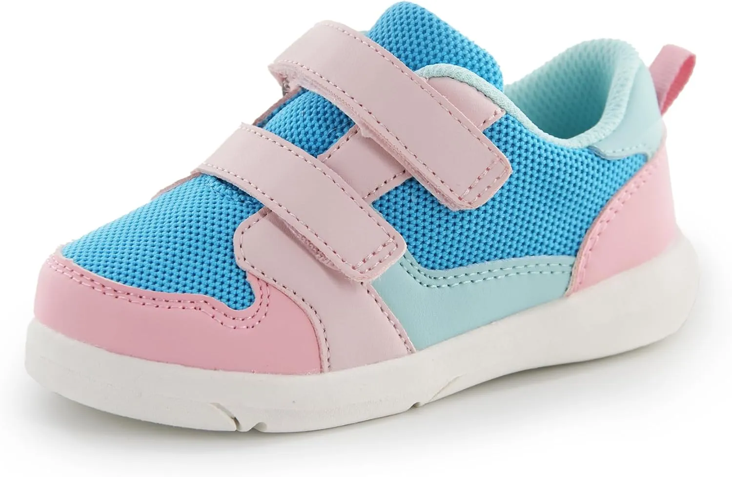 SKYWHEEL Toddler Boys Girls Tennis Shoes Kids Slip On Barefoot Shoes Wide Casual Walking Running Sneakers for Little Kids