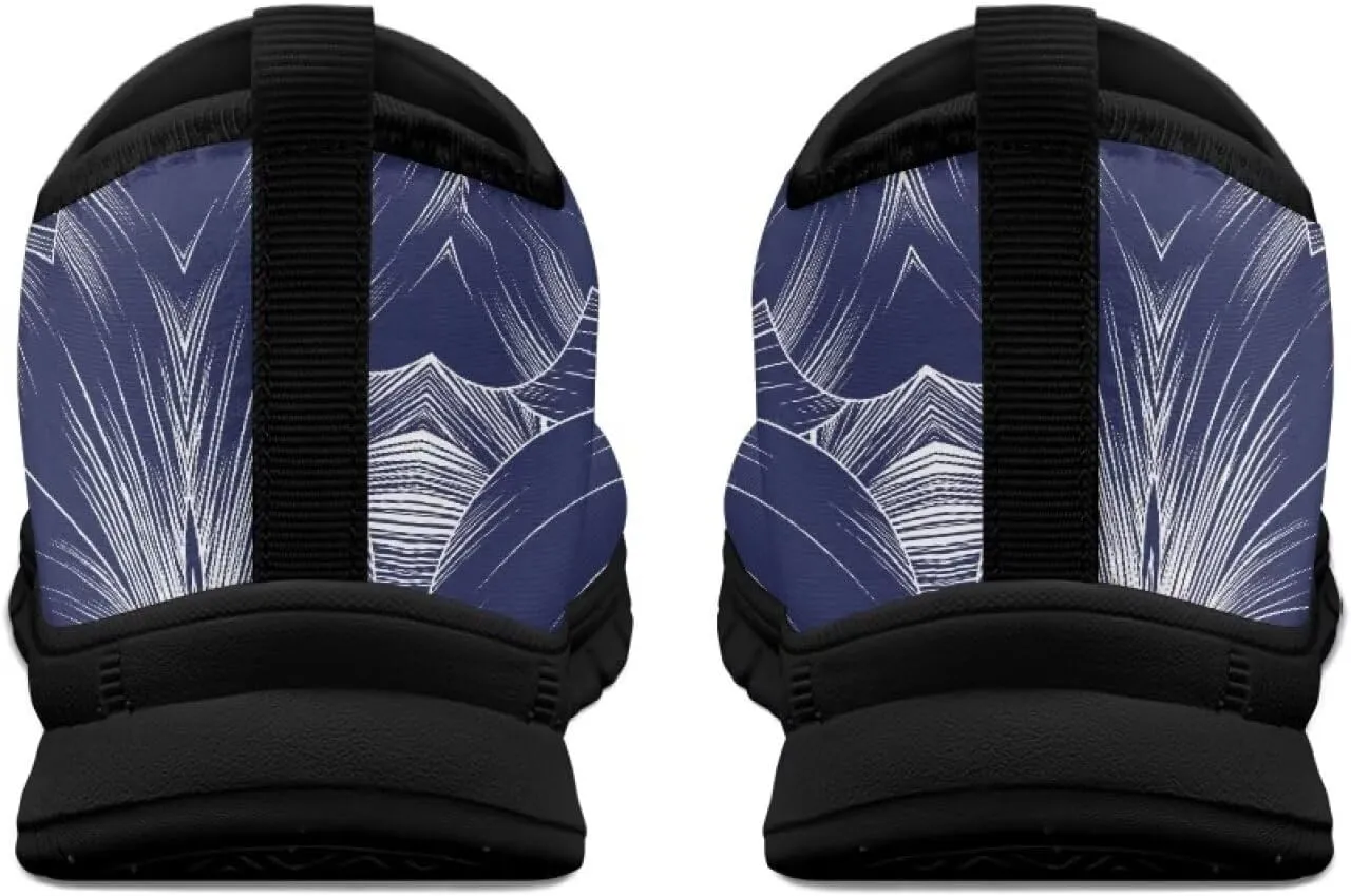 Slip On Tennis Shoes Various Styles Ultimate Comfort Black