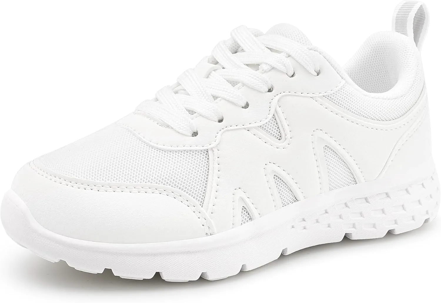 Stelle Boys Girls Shoes Running Sneakers Kids Lightweight Athletic Lace Up Walking Tennis Sports Shoes for Little/Big Kid