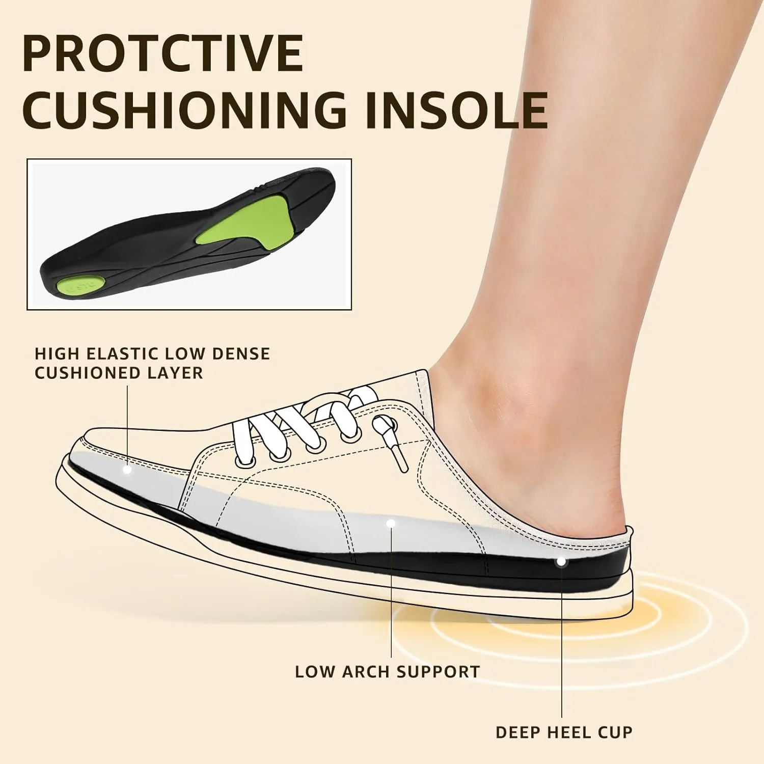 STQ Mules for Women Slip On Sneakers Backless Canvas Shoes Comfort Casual Tennis Shoes, Denim Blue Size US 8.5