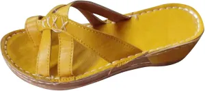 SuanlaTDS Wedge Sandals for Women Platform Flip Flops with Arch Support Comfortable Toe Ring Slip On Slide Orthopedic Sandals Casual Summer Beach Open-toe High Heels Wedges Sandals
