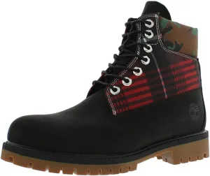 Timberland Men's 6 Inch Classic Boots in Black/Black