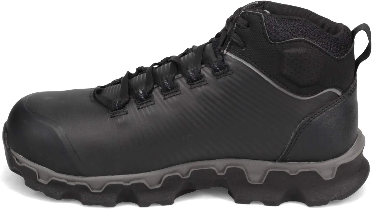Timberland PRO Men's Powertrain Sport Mid Alloy Safety Toe Electrical Hazard Industrial Athletic Work Shoe