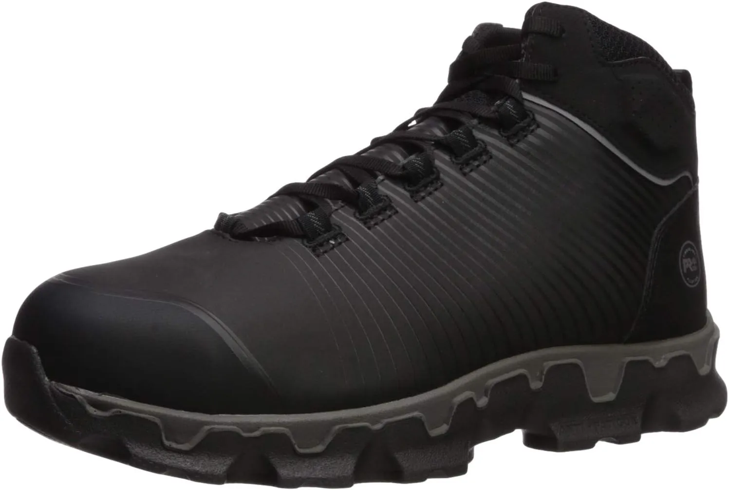 Timberland PRO Men's Powertrain Sport Mid Alloy Safety Toe Electrical Hazard Industrial Athletic Work Shoe