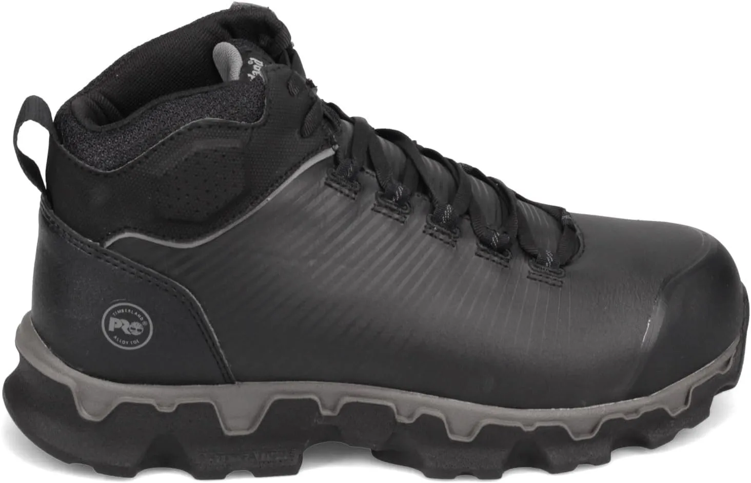 Timberland PRO Men's Powertrain Sport Mid Alloy Safety Toe Electrical Hazard Industrial Athletic Work Shoe