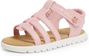 Toddler Girl Sandals Little Kids Summer Dress Shoes Open Toe Flats Princess Sandals for School Beach Party