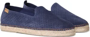 Toni Pons Dan-AY Men's Espadrille Made in Suede, Marine, 7.5 US