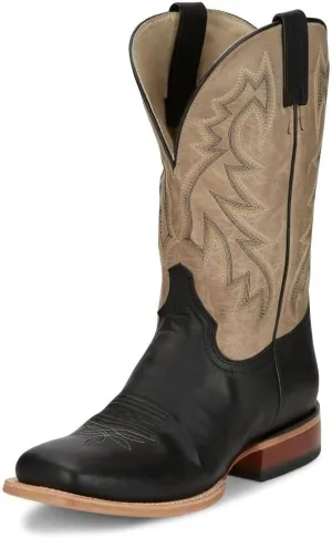 Tony Lama Luciano Men's Stylish Leather Boots - Durable, Comfortable, and Perfect for Casual & Formal Occasions, Black - 9.5 D