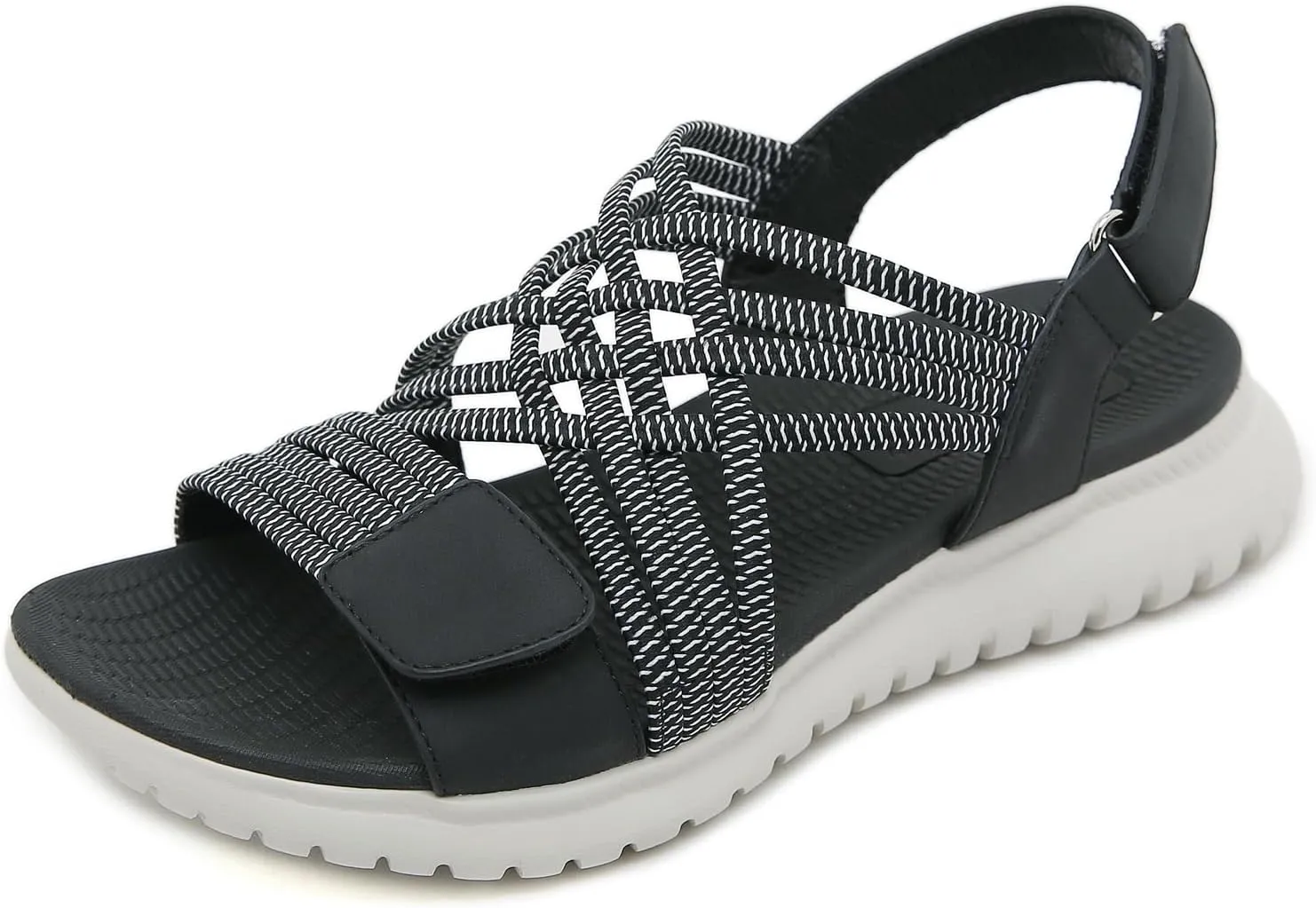 Touchmosees Ankle Strap Sports Sandals - Women's Hiking Sandals Comfortable Walking Sandals for Women Summer Beach Athletic Sandals