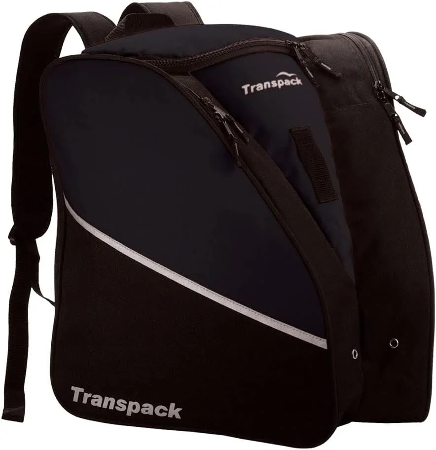 TRANSPACK Unisex Adults Edge Water-Resistant Tough Durable Lightweight 43L Ski/Snowboard Boot Helmet Goggles & Gear Backpack Bag