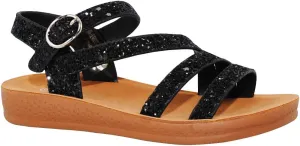 TRENDSUP Kids Sparkling Flat Sandals