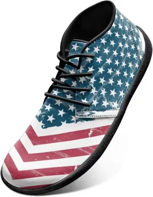Trendy Womens Barefoot Shoes Leather Shoes for Women Low Top Sneakers