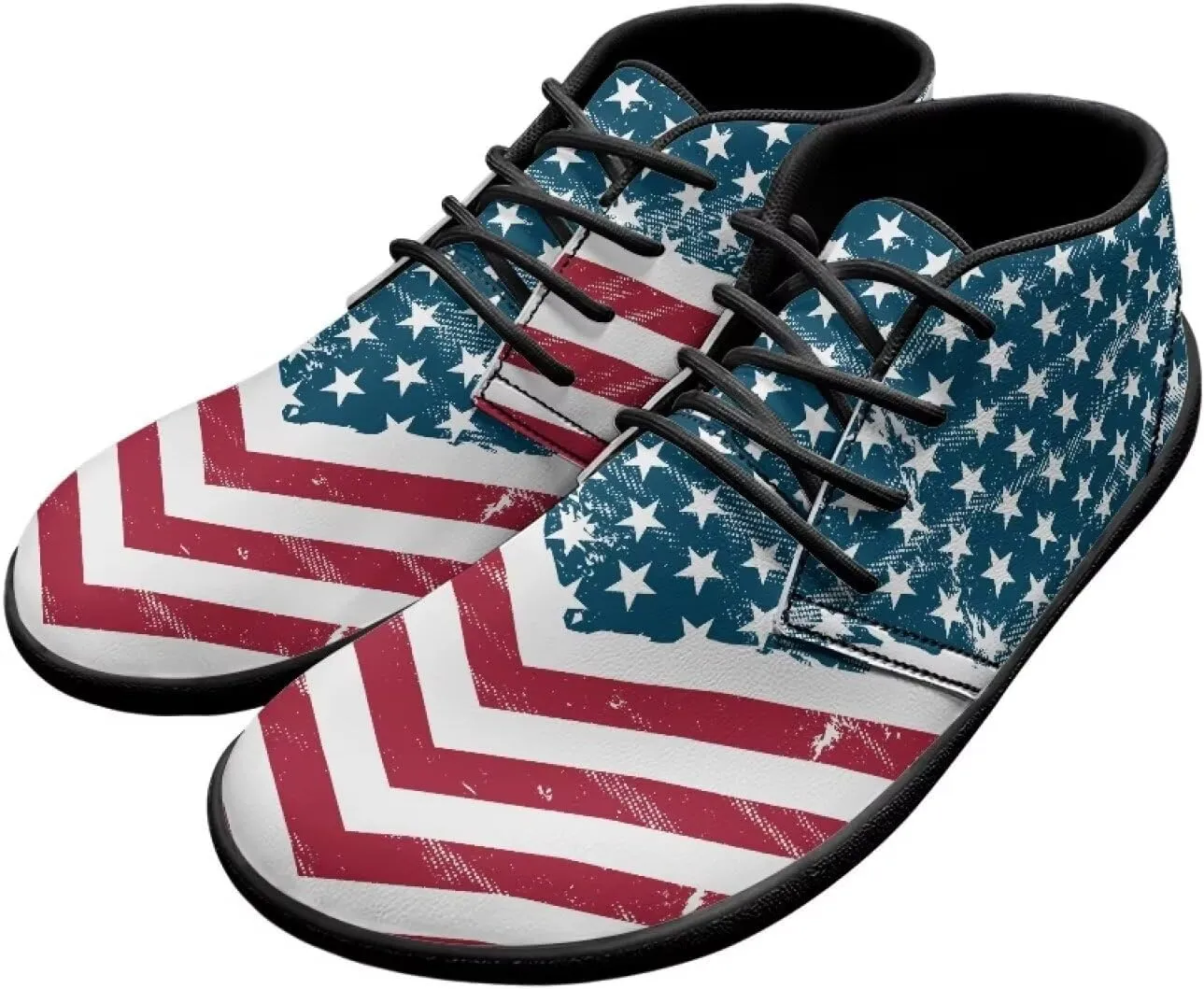Trendy Womens Barefoot Shoes Leather Shoes for Women Low Top Sneakers