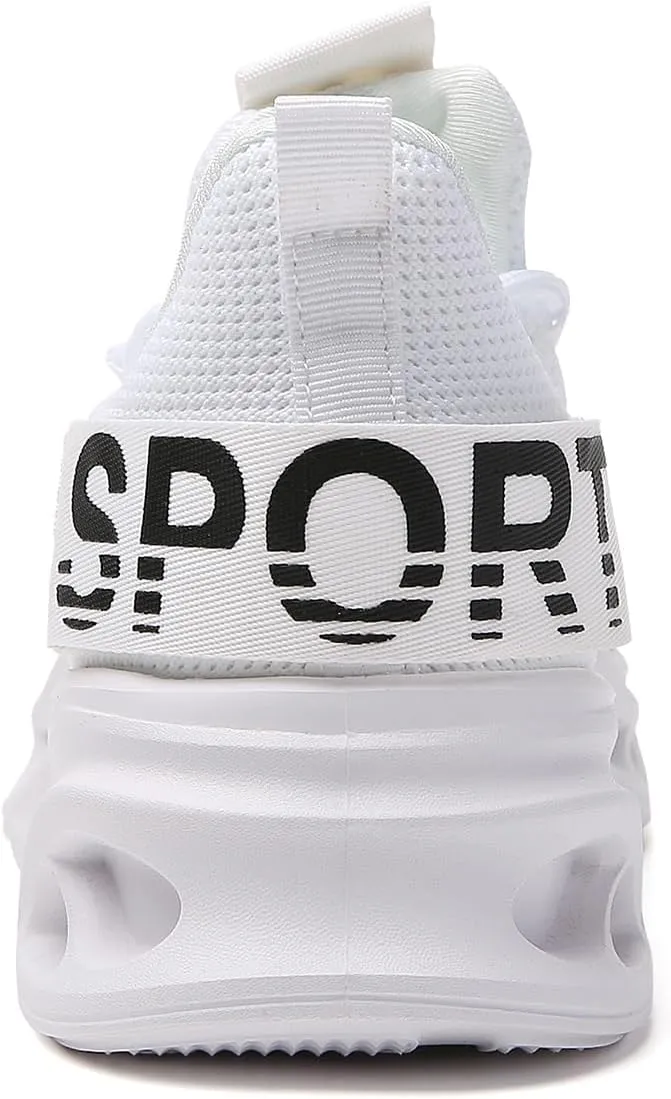 TSIODFO Men's Slip On Sneakers Tennis Walking Shoes