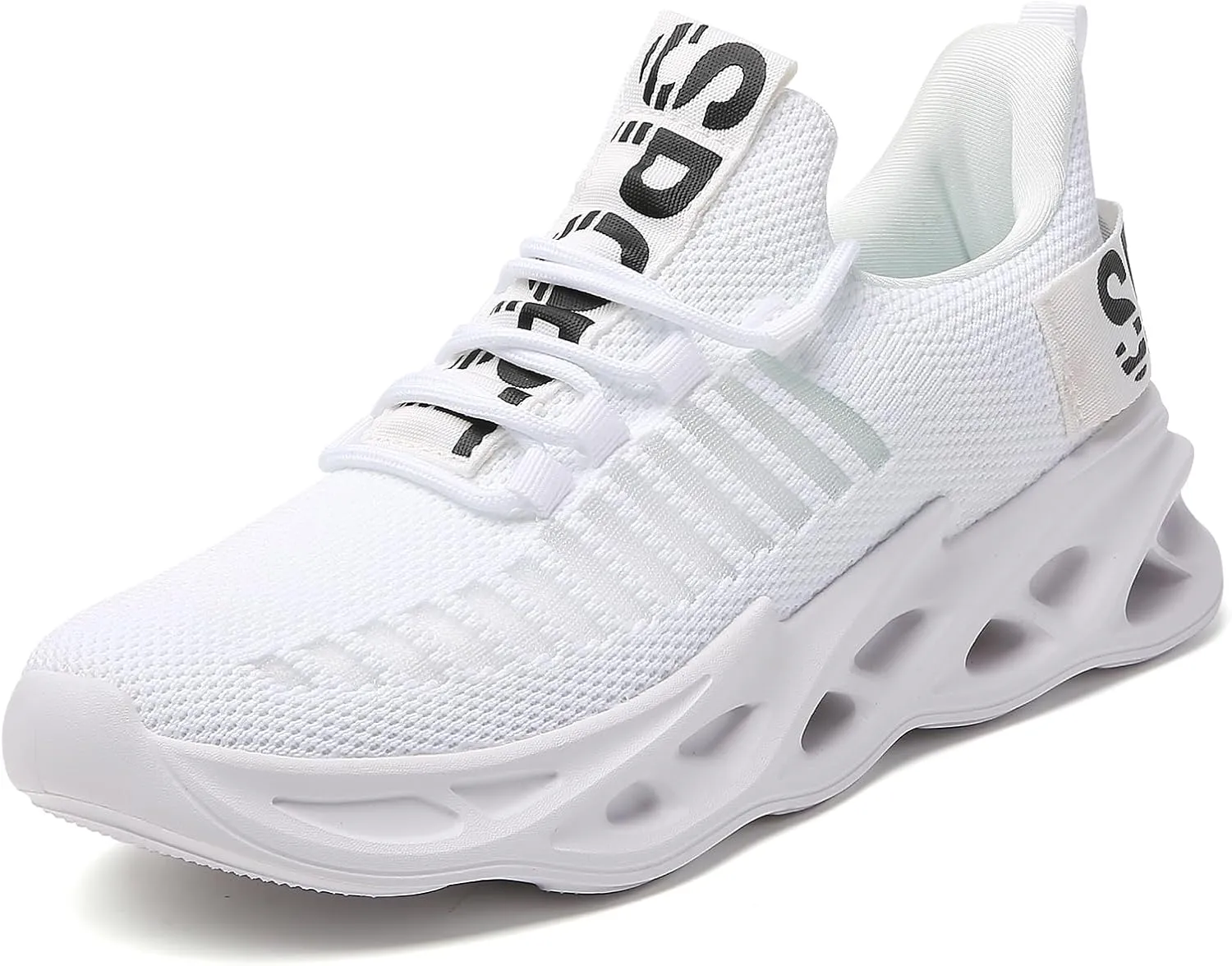TSIODFO Men's Slip On Sneakers Tennis Walking Shoes