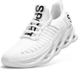 TSIODFO Men's Slip On Sneakers Tennis Walking Shoes