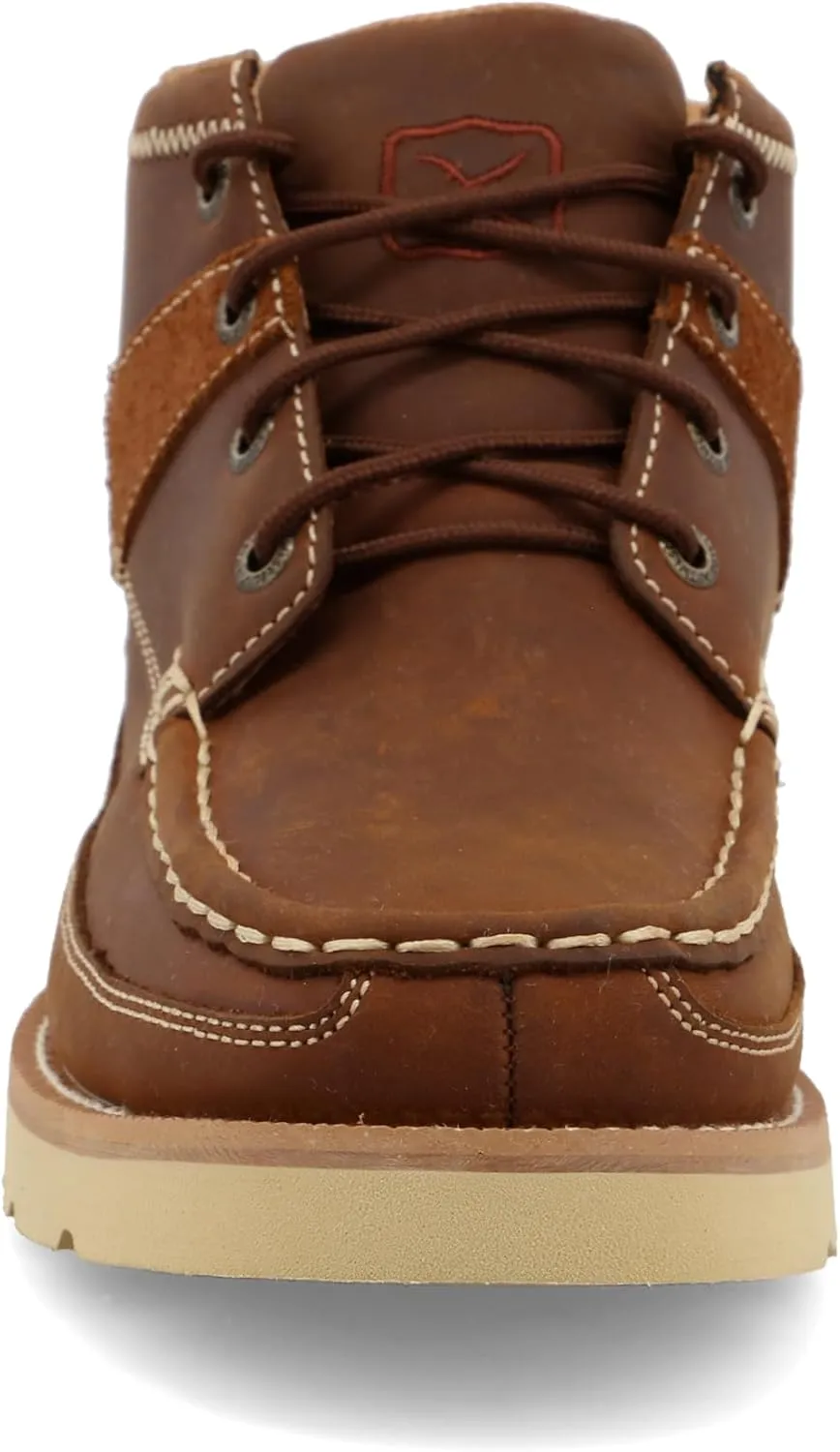 Twisted X Women's 4" Wedge Sole Boot, Moc Toe