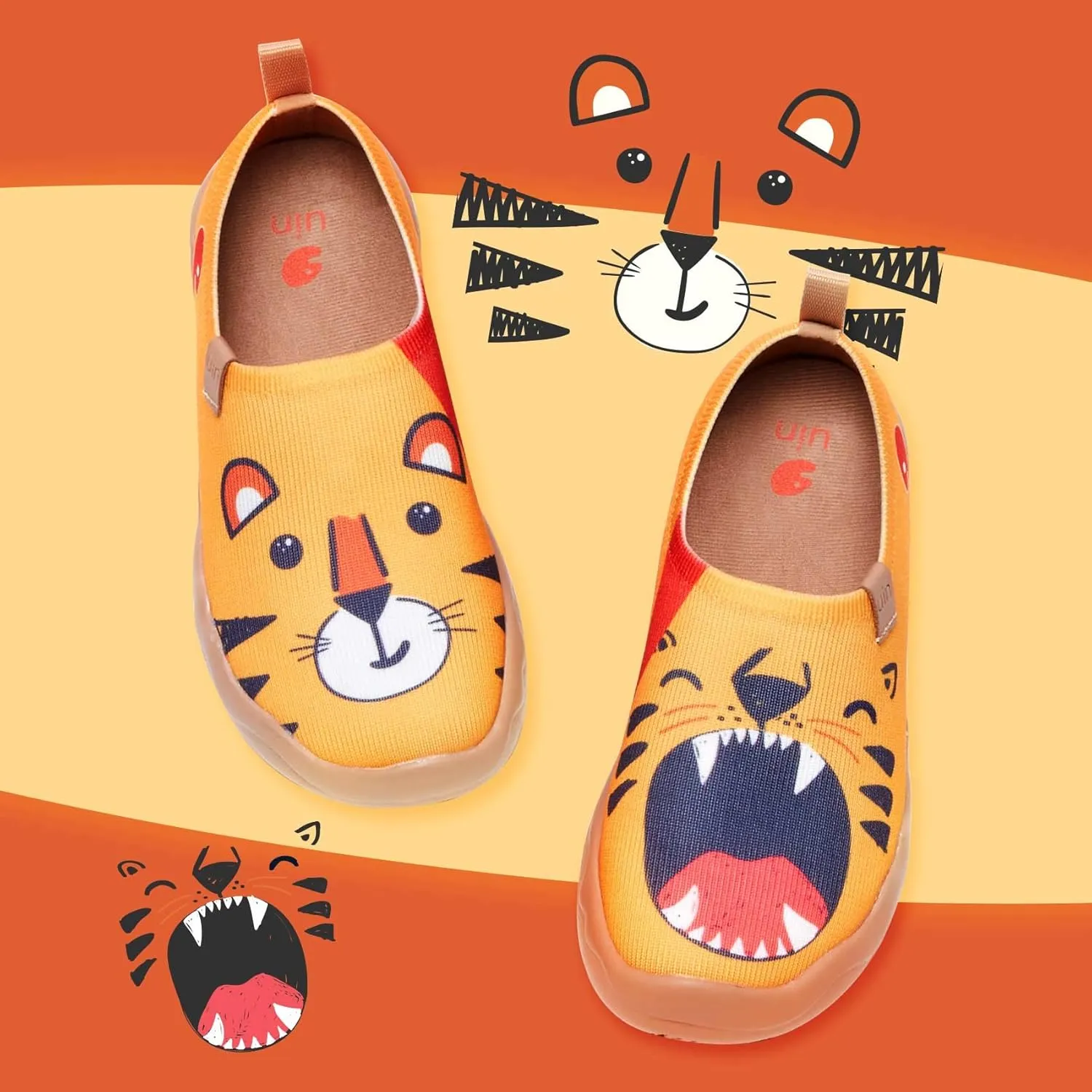 UIN Kid's The National Gallery Collaborative Collection Art Painted Travel Shoes