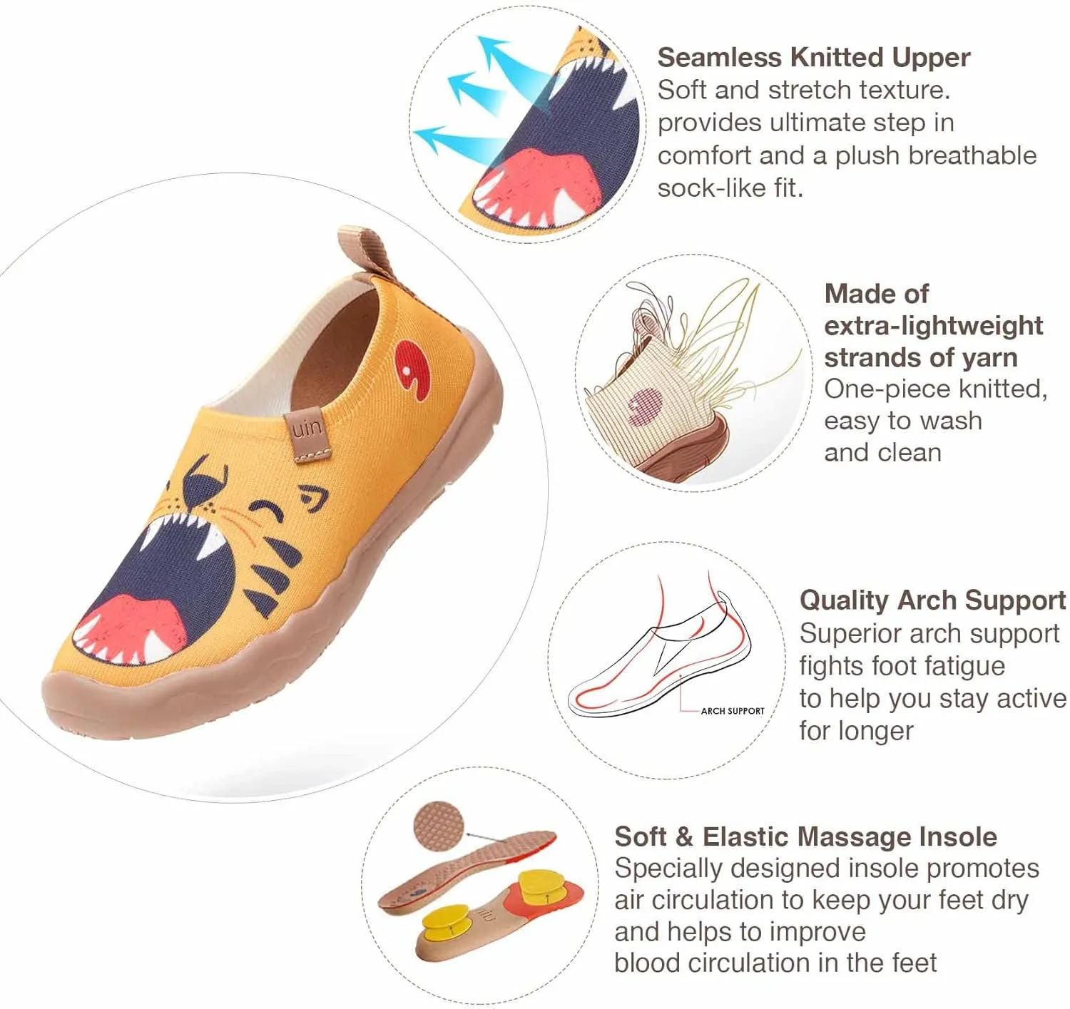 UIN Kid's The National Gallery Collaborative Collection Art Painted Travel Shoes