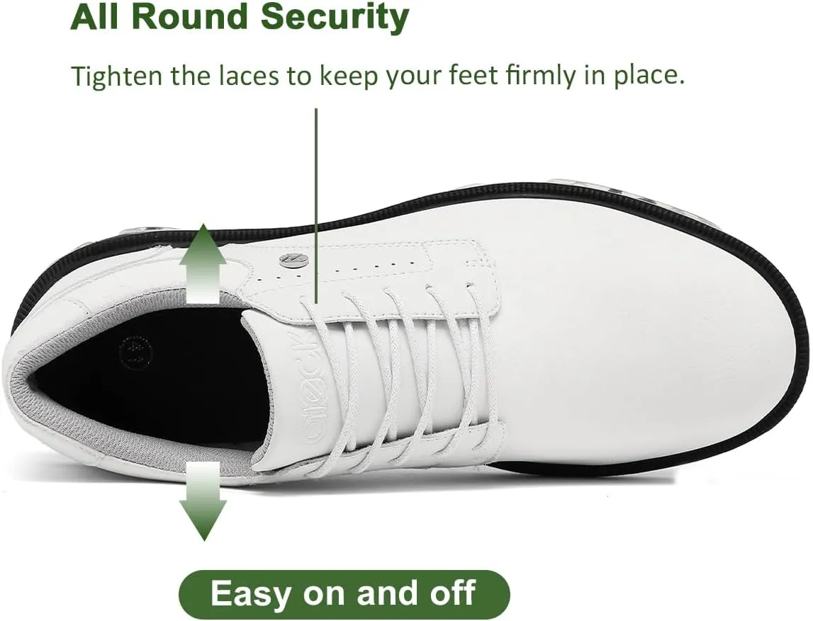 ULTIANT Mens Golf Shoes Traditions Spikeless Size 7.5-13