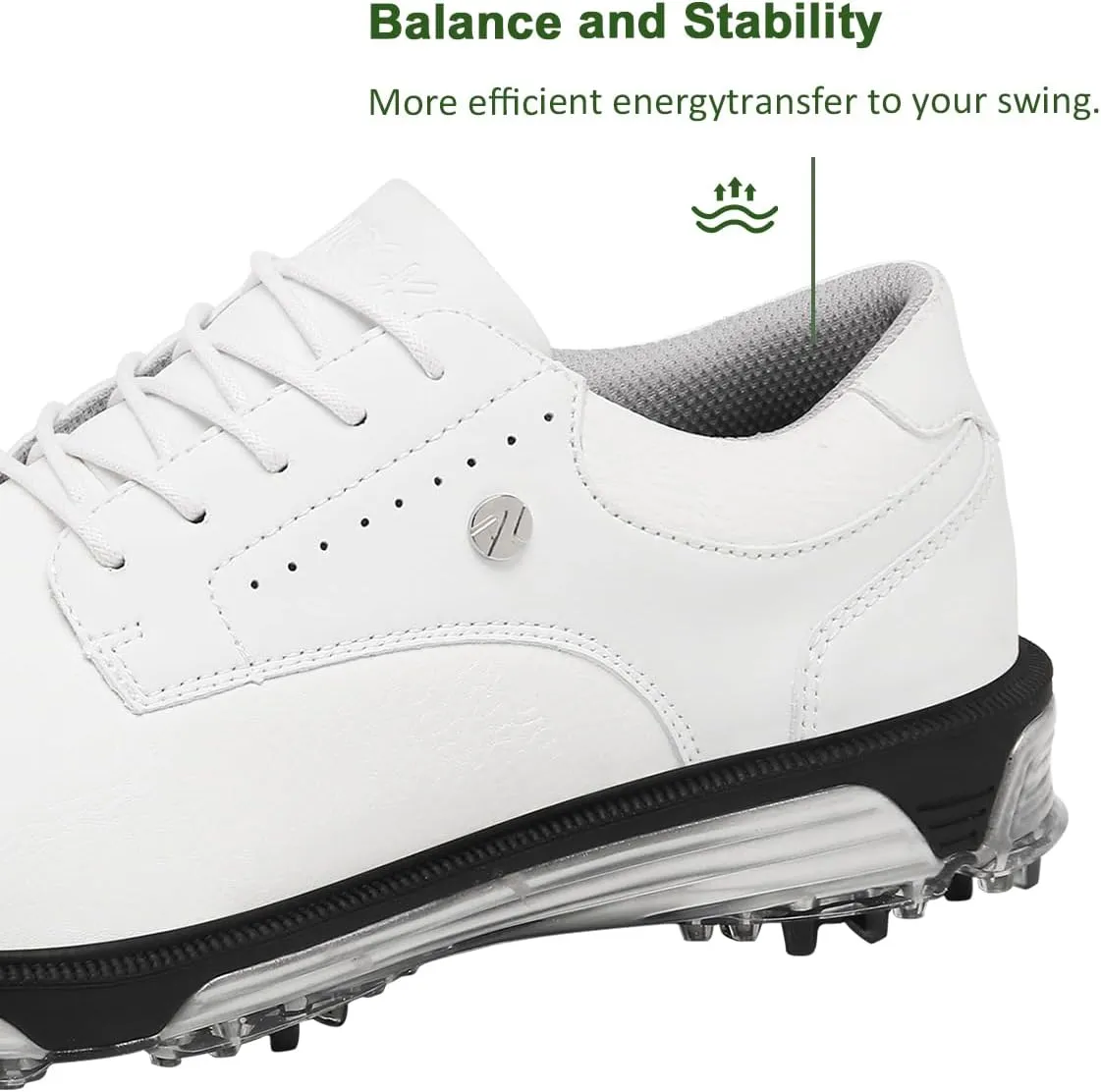 ULTIANT Mens Golf Shoes Traditions Spikeless Size 7.5-13
