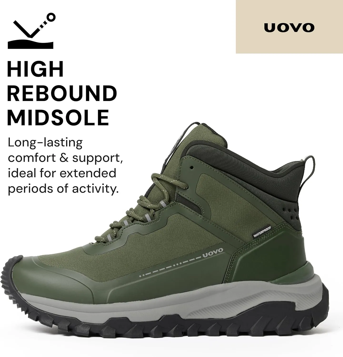 UOVO All Seasons Men's Boots