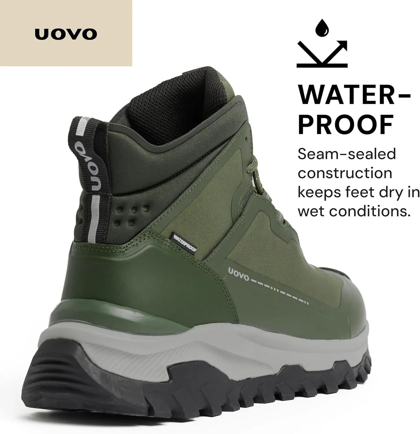 UOVO All Seasons Men's Boots