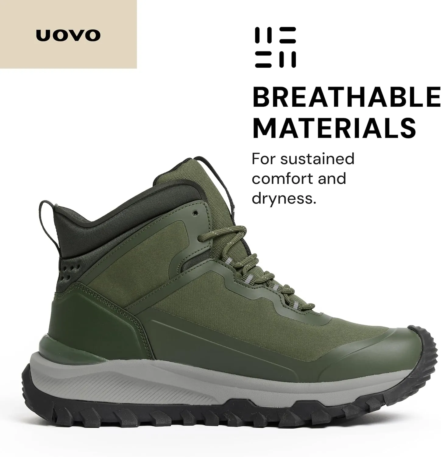 UOVO All Seasons Men's Boots