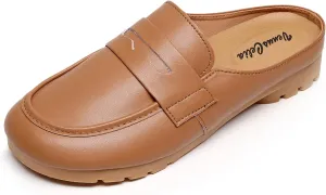 VenusCelia Women's Bullet Comfort Walking Mules